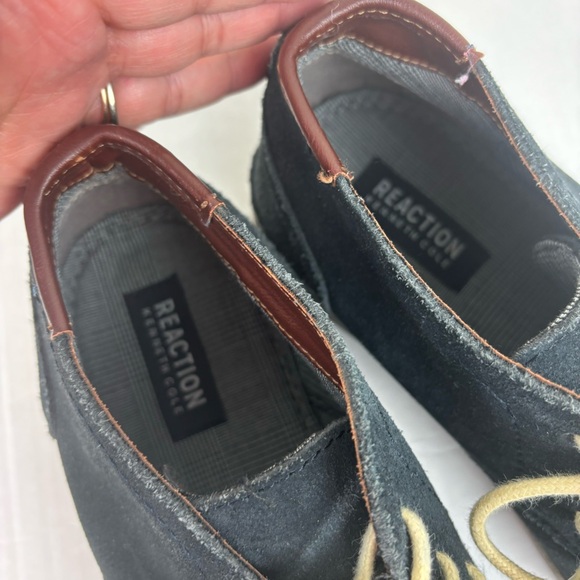 Reaction by Kenneth Cole-blue sueded leatherChukka boots-Men’s 9.5-EUC - Picture 7 of 10